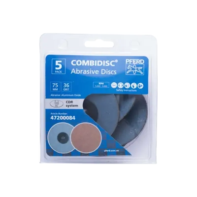 A36 CombiDisc Aluminium Oxide Abrasive Disc CDR 75 A 36 Pferd 47200084