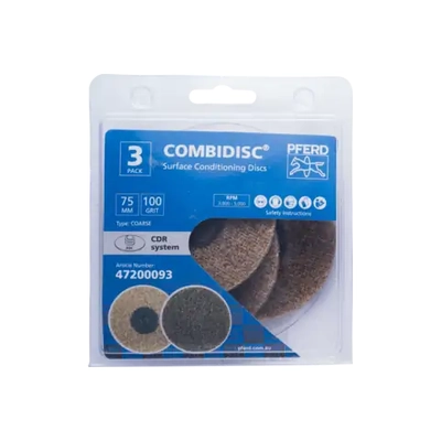 A100G CombiDisc Hard Non-Woven Disc CDR VRH 75 100 G Pferd 47200093