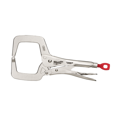 279MM (11") Torque Lock™ C-Clamp Locking Pliers Regular Jaws Milwaukee 48223531