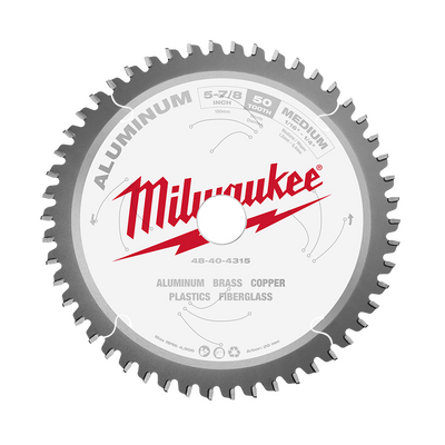 Aluminium Circular Saw 149mm (5-7/8") 50 Teeth Milwaukee 48404315