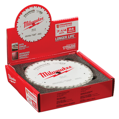 184mm (7 1/4") Framing 24T Circular Saw Blade 48418720