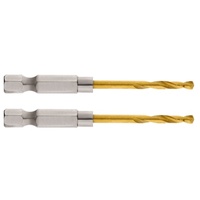 3mm Red Helix™ Titanium Drill Bit Milwaukee 48894805 (Pk:2)