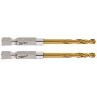 3.5mm Red Helix™ Titanium Drill Bit Milwaukee 48894807 (Pk:2)