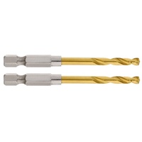 4.0mm Red Helix™ Titanium Drill Bit Milwaukee 48894808 (Pk:2)