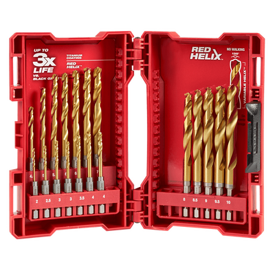 Shockwave Red Helix Titanium 19 PCE Kit 48894860