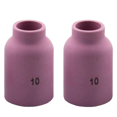 Gas Lens Alumina Cup Large Diameter Size 10 For 17/18/26 Torch 53N88 Pkt : 2 