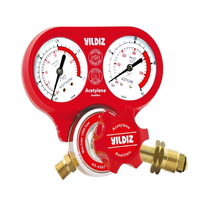 Acetylene Pressure Regulator 5400 Series Yildiz 5411S-AU