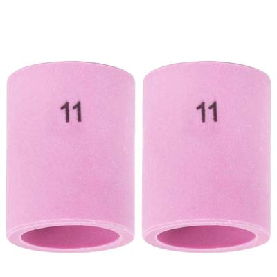 Gas Lens Alumina Cup Size 9 (11.0 mm) Suits 17/18/26 Torch 54N19 Pkt : 2