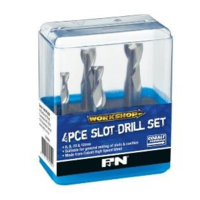 Slotdrill Screw Shank Set 4Pce P&N Workshop 6, 8, 10 & 12mm
