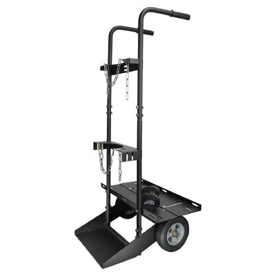 X-Cart Welder Trolley for D, E & G Size Gas Cylinders Bossweld 600313