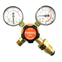 Harris Model 601 Twin Gauge Propane pressure Regulator 0-400 kPa 601-LPG