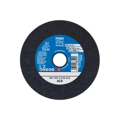 Aluminium Cut-Off Wheel Ultra-Thin EHT 105-1,0 SG ALU/16,0 Pferd 61339430