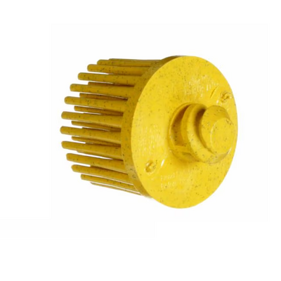 Scotch-Brite Roloc Bristle Disc 80 Grit 25mm (1 inch) Yellow 3M 61500129913