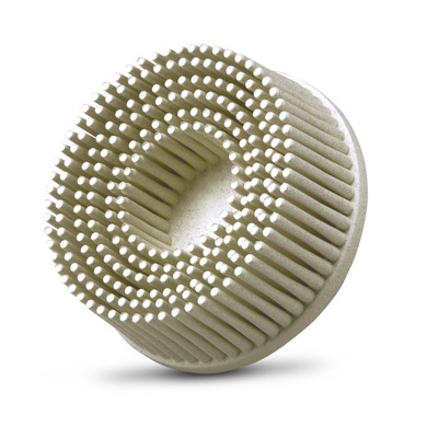 Scotch-Brite Roloc Bristle Disc 120 Grit 50mm x 16mm White 3M 61500132180