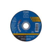 Cut-Off Wheels Psf Steelox EHT 125-2.4 PSF Steelox Pferd 61721122 - Pkt 5