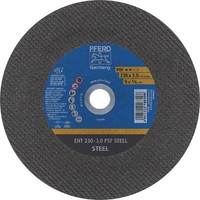 Flat Cut-Off Wheel EHT 230-3.0 A 24 P PSF GP-Steel Pferd 61728222 Pack of 5