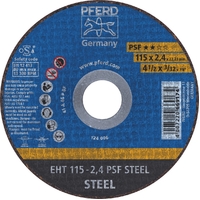 Flat Cut-Off Wheel EHT 115-2.4 A 46 P PSF GP-Steel Pferd 61730026 Pack of 10