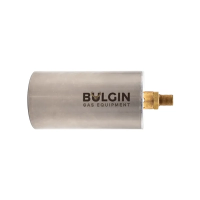 Air Propane Power Burner 62mm G1/4 Male Stainless Steel Base Bulgin 619-00040