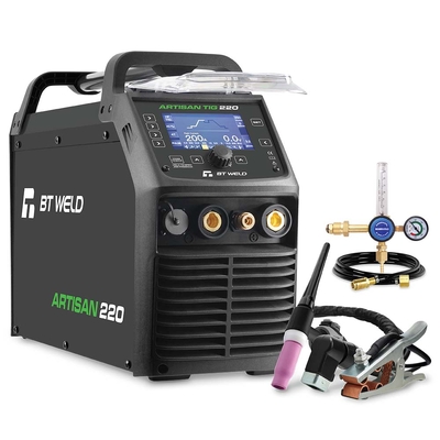 Artisan TIG 220 AC/DC Pulse HF 240V BT Weld 652220