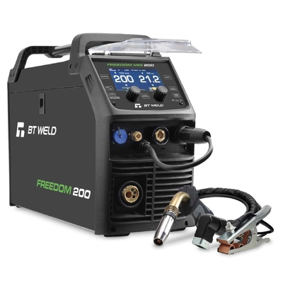 Freedom 200 PFC MIG Synergic / Manual Inverter Welder 240V BT Weld 659200