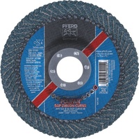 Polifan Flap Disc SGP M Zirconia - Steel / Inox PFR 125 Z 40 SGP-Curve M Pferd 67689052