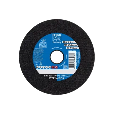 Cut-Off Wheel Ultra Thin EHT 105mm x 1.0mm Premium - Inox Stainless Steel Pferd 69121043