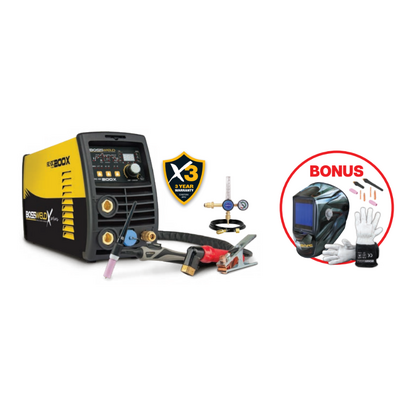 Tig Welder 200X AC/DC X-Series Bossweld 692200BONUS