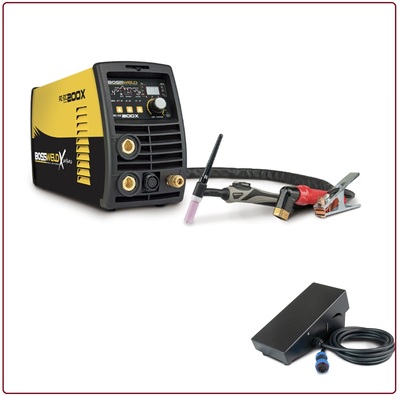Tig Welder 200X AC/DC X-Series  With Foot Controller Bossweld 692200FOOT