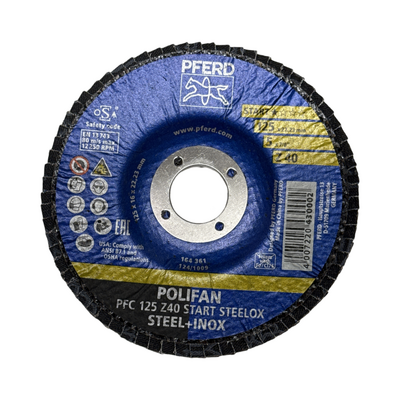 Polifan PFC 125 Z40 Start STEELOX/2 Pack of 10 Pferd 69301047