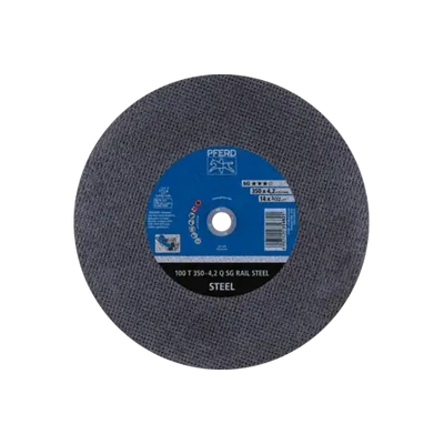 Rail cut-off wheels (RAIL) SG Rail Steel T 350 x 4.2 x 25.4 mm Pferd 69902464 Pack Of 10