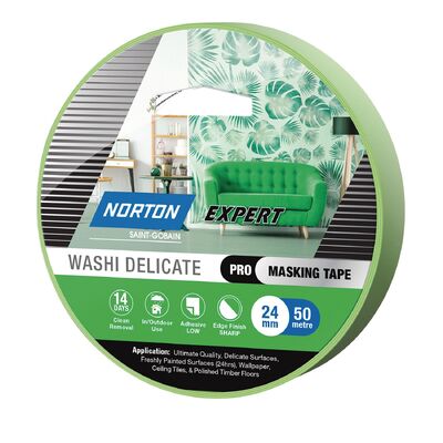 Norton® Expert Washi Delicate Masking Tape 24mmx50m 69957341734