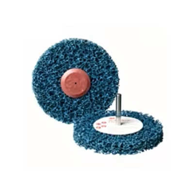 Scotch-Brite™ Roloc™ Clean and Strip Disc, C2-ZR, 61169, SiC Extra Coarse, 150 mm x 25 mm x 8 mm 3M 7000077916