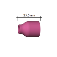 Ceramic Alumina Cups For Gas Lens Size 6 (10mm) Suits 9/20 Torch 53N60 Binzel 701.0319 Pkt : 2