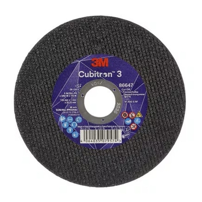 Cubitron™ 3 Cut-Off Wheel 125 x 1 x 22.23 mm 60+, T41 (86647) 7100304306 Pack of 25