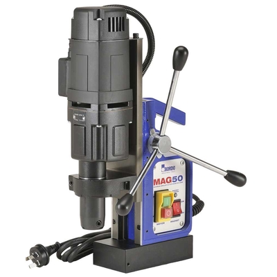 Magnetic Base Drill Corded For Up To 50mm Diameter Cutters Bordo 7400-MAG50