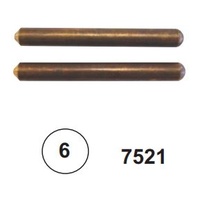 Electrodes For Hand Held Spot Welder 7521 90mm x 10mm Diameter 