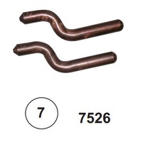 Bent Electrodes 10mm Diameter 7526