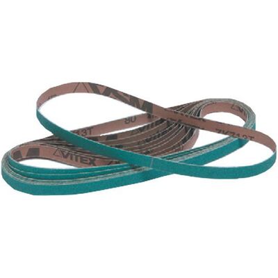 File Sander Belt Zirconia 20 X 520 ZT 80 Grit Pferd 75437257 Pack of 10