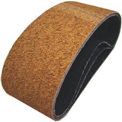 Portable Sanding Belt 610 x 100mm Yellow Cork Pferd 75601002 - Each