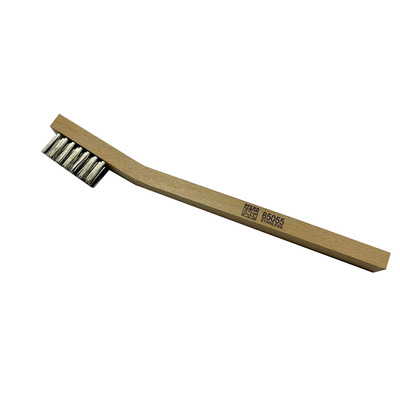 Welder's Toothbrush Stainless Steel Inox Wire Wood Handle 79185055
