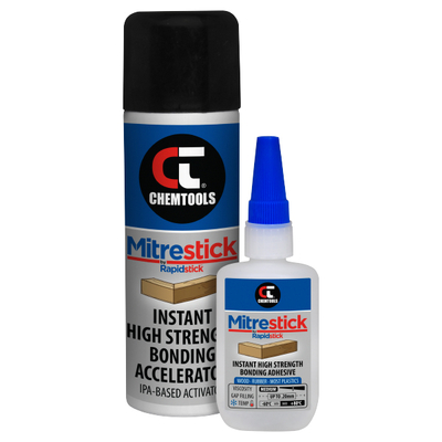Rapidstick Mitrestick Instant High Strength Bonding  Kit ChemTools 8-MS-C2-KIT