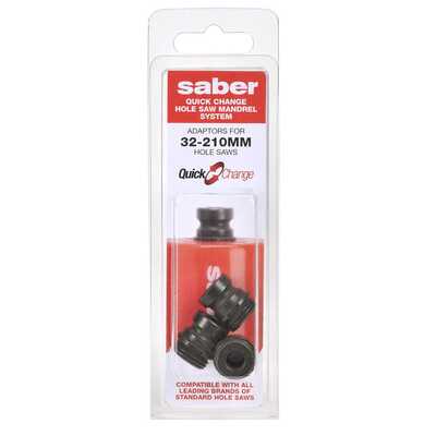 Quick Change Saber Mandrel Adaptors for large saws 8070-QCLA