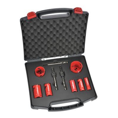 Saber 16-50mm 10 Piece S1 Hole Saw Kit 8070-S1