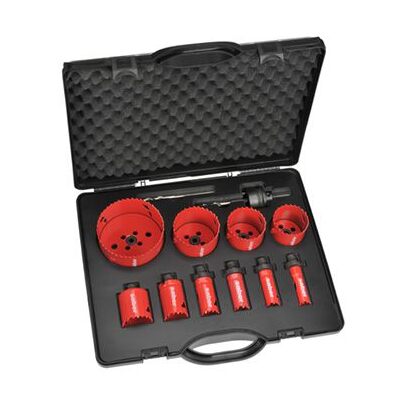 Quick Change Hole Saw Kit Saber 16-92mm 12 Piece S3 8070-S3