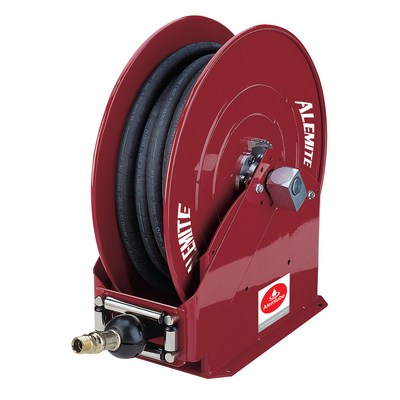 Large Capacity Oil and Fuel Hose Reel REEL 1"X15M Alemlube 8080-G