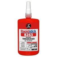 Rapidstick 8263 Threadlocker 250ml High Strength Oil Resist