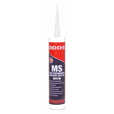 High Performance Adhesive Sealant Clear Cartridge 300 Grams CRC MS 8362