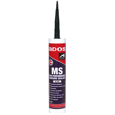 High Performance Adhesive Sealant Black Cartridge 400 Grams CRC MS 8363
