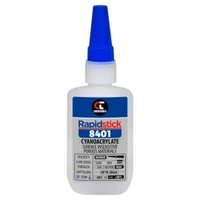 Rapidstick 8401 Cyanoacrylate Instant Adhesive 50g General Purpose