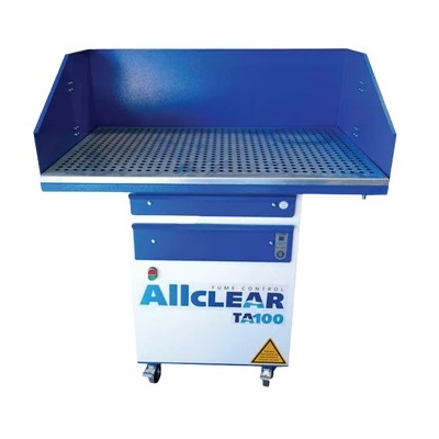 TA100 Grinding/Welding Table Fume Filter Unit 1PH/240V Weldclass 91100TA1